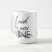 J'Aimerais Que Ce Soit De La Mug De Café Vin (Devant gauche)
