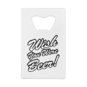 J'Aimerais Que Tu Sois Bière ! (Dos)