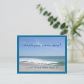 J'Aimerais Que Vous Étiez Ici Carte Postale IBSP N (Debout devant)