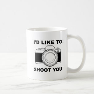 J'aimerais vous photographier drôle Mug