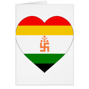 Jain Flag Heart