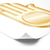 Jain Symbol Foto Afdruk (Hoek)