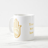 Jain Symbol Koffiemok (Voorkant links)