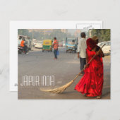 Jaipur India briefkaart (Voorkant / Achterkant)