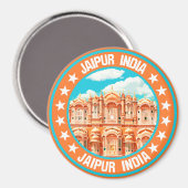 Jaipur India Magneet (Voorkant / Achterkant)
