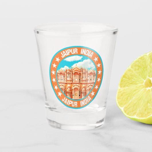Jaipur India Shot Glas (Voorkant)