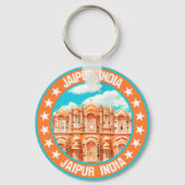Jaipur India Sleutelhanger (Voorkant)