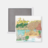 Jaipur Magneet (Voorkant / Achterkant)