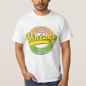 Jaipur vintage stijl logo t-shirt (Voorkant)