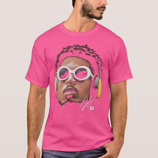 Jaire Alexander Big Face T-shirt (Voorkant)
