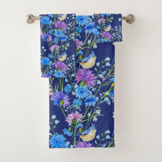 Jais Bleus Au Printemps (En situation)