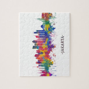 Jakarta Indonesia Skyline Legpuzzel