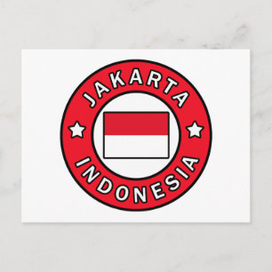 Jakarta Indonesië Briefkaart