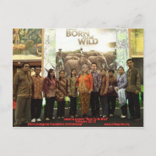 Jakarta Movie premiere Briefkaart