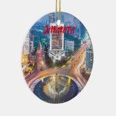 Jakarta Panorama keramiek Keramisch Ornament (Rechts)