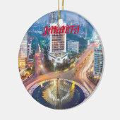 Jakarta Panorama keramiek Keramisch Ornament (Links)