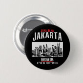 Jakarta Ronde Button 5,7 Cm (Voorkant /achterkant)
