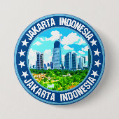 Jakarta Ronde Button 7,6 Cm (Voorkant)