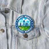 Jakarta Ronde Button 7,6 Cm (In situ)