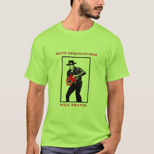 Jake Bakes: Springform zal reizen T-shirt