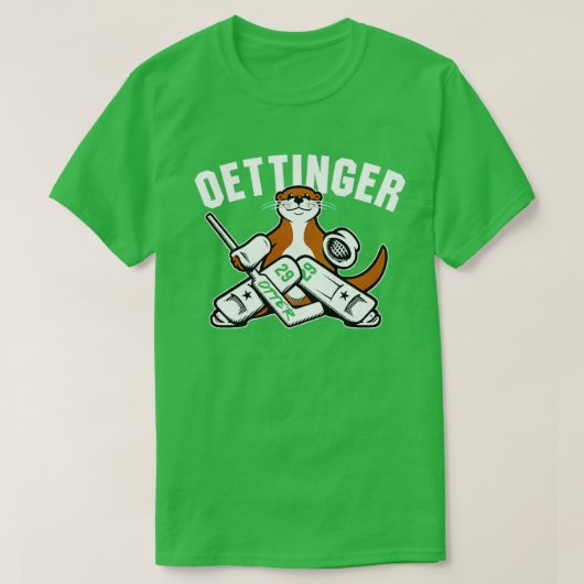 Jake Oettinger Otter TShirt 19 (Design voorkant)