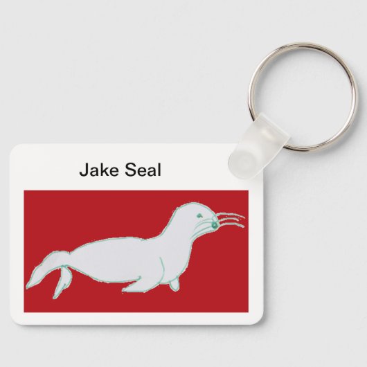Jake Seal Identity Keychain (Voorkant)