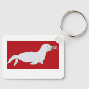 Jake Seal metalen sleutelhanger