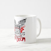 jakhals van doom koffiemok (Voorkant rechts)