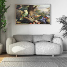 Jakob Bogdani Birds and Fruit in a Landscape