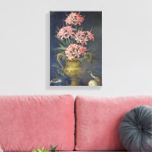  Jakob Bogdani Een bloesvaas Canvas Afdruk (Insitu (Woonkamer))