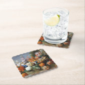 Jakob Bogdani Tulips Peonies en andere bloemen Kartonnen Onderzetters (Insitu)