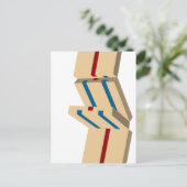 jakobladder briefkaart (Staand voorkant)