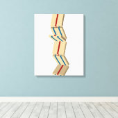 jakobladder canvas afdruk (Insitu (Houten vloer))