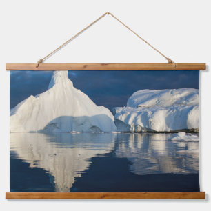 Jakobshavn Gletsjer Disko Baai Ilulissat, Groenlan Hangend Wandkleed