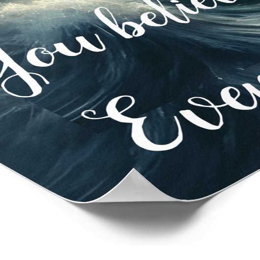 Jakobus 2:19 U gelooft dat God één is Poster (Hoek)