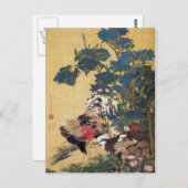 Jakuchu, Art Briefkaarten (Voorkant / Achterkant)