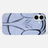 Jakuchu Elephant iPhone Case – Japanese Art Design (Achterkant (horizontaal))