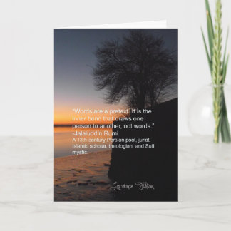 Jalaluddin Rumi - over binnenband Kaart