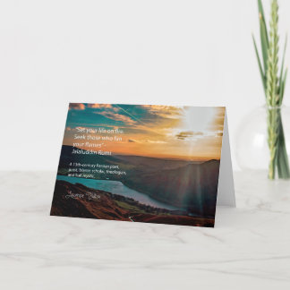 Jalaluddin Rumi - volg uw passiion Kaart