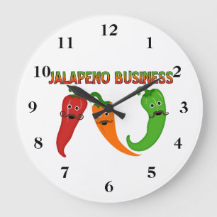 Jalapeno Business Grote Klok