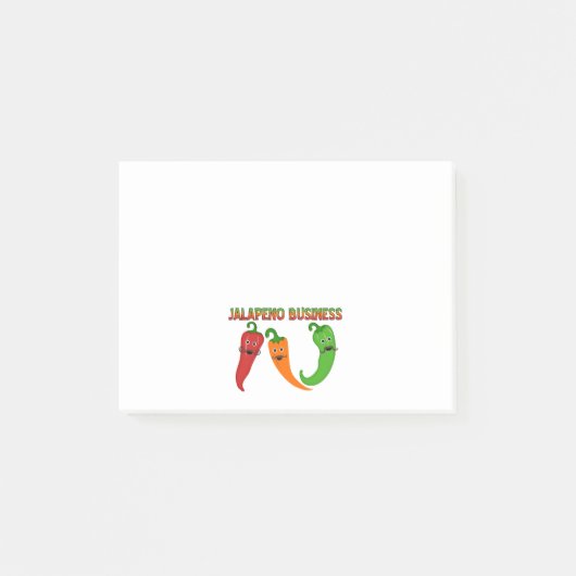 Jalapeno Business Post-it® Notes (Voorkant)