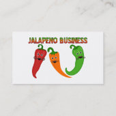 Jalapeno Business Visitekaartje (Achterkant)
