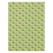 Jalapeno Jalapeño Hot Groene Pepper Relish Jar Tafelkleed (Voorkant)