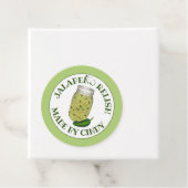 Jalapeno Jalapeño Hot Pepper Relish Gemaakt door I Bedankjes Labels (In situ)