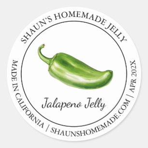 Jalapeno Jelly étiquette moderne