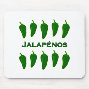 Jalapeno Peppers (titel) Muismat