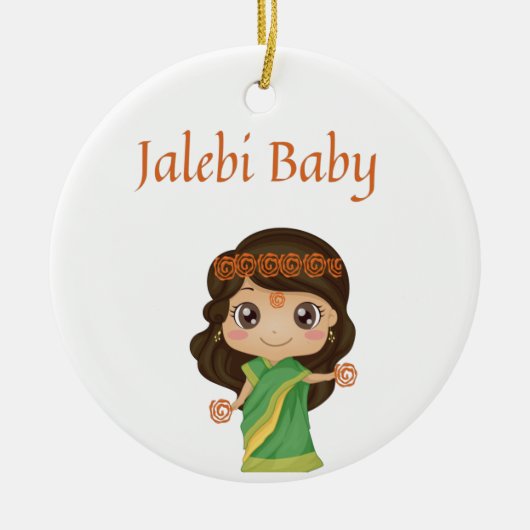 jalebi baby ornament (Voorkant)