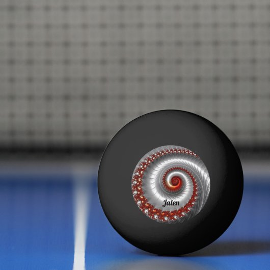 JALEN ~ Silver Shell ~ Fractal Design ~ Pingpongballen (Net)