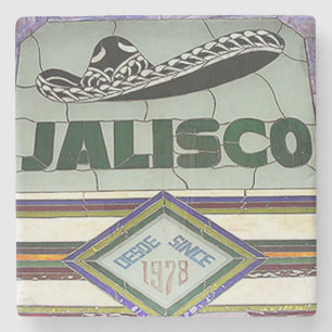Jalisco, Buckhead Atlanta Marble Stone Onderzetter