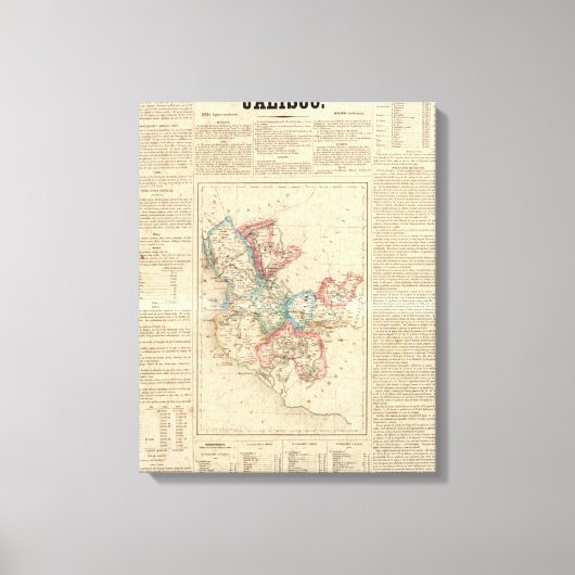 Jalisco, Mexico Canvas Afdruk (Voorkant)